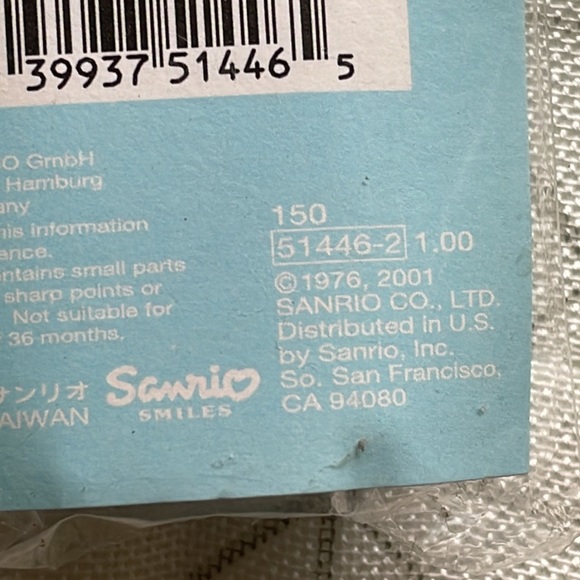 Blue Angel Hello Kitty Pencil Sharpener Sanrio 2001 - Picture 4 of 5